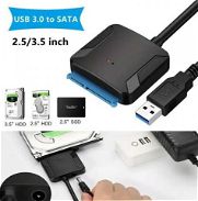Cable Adaptador SATA a USB 3.0 para discos grandes y pequeños - Img 45910542