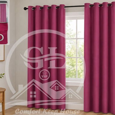 👑Cortinas Tapa Sol Blackout 📌El Juego de 2 paños - 8/8