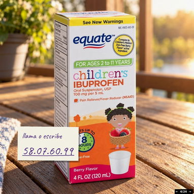Equate Ibuprofeno Suspensión Oral - 3/3