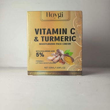 Crema Hoygi Vitamina C & Cúrcuma + 5% Ácido Hialurónico (cv) - 3/4