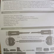 Cable HDMI Fibra Optica de 25 metros (35USD) - Img 54584846