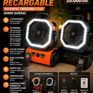 Ventilador Recargable F6 - Img 58026757