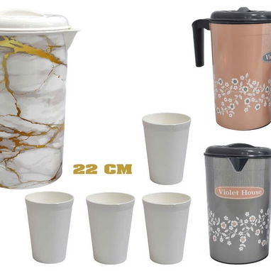 Jarra con 4 vasos - Img 117302747