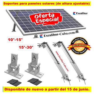 PANEL SOLAR SOPORTES - 2/3
