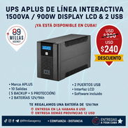 UPS Aplus de lineainteractiva 250VA/900W - Img 55353445