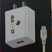 Cargador de 3.1 A con cable tipo C incluído ideal para celulares y ventiladores f6 - Img 56905584
