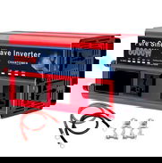 Inversor 5000W 72V DC Onda Pura, 110V AC, 60Hz, 2000W Running, 4xSocket, Pantalla Indicadores - Img 48669021