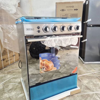 *Cocina de horno Royal de 24 pulgadas* *Con magneto y luz en el horno*  - Precio 245 USD Garantía 7 días - Img 122652443