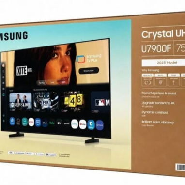 Televisor marca Samsung de 75 pulgadas Qled, Televisor marca Samsung 75 pulgadas 4k crystal UHD SmartTV serie 7 nuevos - Img 127570617