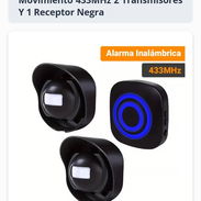 Alarma inalámbrica con sensor de movimiento - Img 57636823