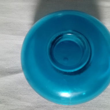 Dispensador magnético de presillas clip, redondo color azul. Diámetro 7cm - 2/2
