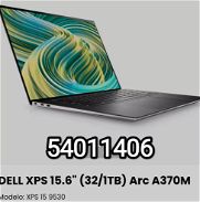 !Laptop DELL XPS 15.6" (32/1TB) Arc A370M Modelo: XPS 15 9530 / Pantalla: 15.6”Micro: Core i7-13620H, 10-Cores, 4.9 GHz! - Img 46040980