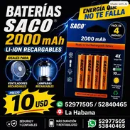 Baterías Recargables 2000 mAh - Img 57811707