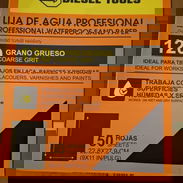 Pliego Lija Agua. 23x28cm. 150cup cada.  Grano 60, 100, 120, 150, 180, 400 - Img 48604711