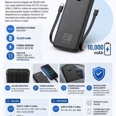 AUDÍFONOS, BOCINAS Y POWER BANK - Img 120239577