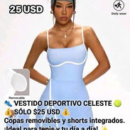 Vestido Deportivo Celeste - Img 55807895