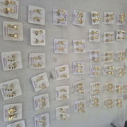 Aretes de oro laminado 14k - Img 57342058