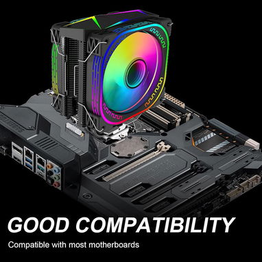 Fan y Disipador RGB Dual Fan DS 1800RPM PWM 120MM , Precio 45USD(Solo mensajeria Haban) - Img 126300304