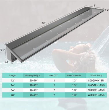 Vendo Calentador de Agua Profesional 700usd y Fuentes Cascadas de colores para PISCINAS 400usd .. +12392385021 - Img 90269567