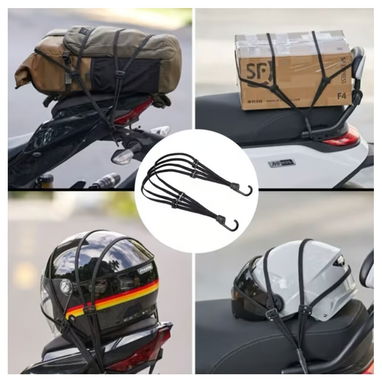 Banda correa Elástica para Motos y bicicletas 🔶 $8 USD - 2/3