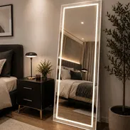 📢 Espejos (grande) con luces Led incluida. Importados - Img 56203172