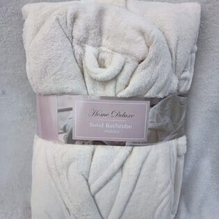 Albornoz Unisex de Felpa Suave home deluxe. 📞56249037 - Img 118726418
