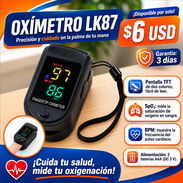 🩺 Oxímetro LK87 — $6 USD - Img 56954638