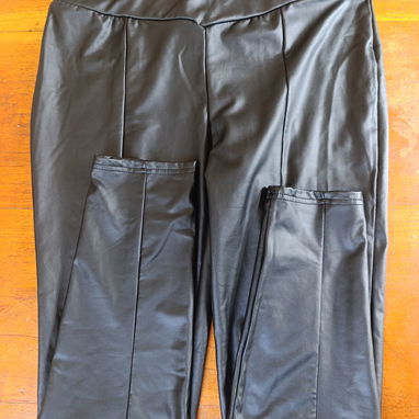 Pantalon de cuero para mujer talla XL - Img 110195242