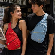Bolsa de pecho, Pechera, Bandolera, Roja y Azul - Img 57572264