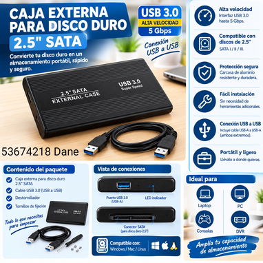 Caja externa USB 3.0 - 2/2