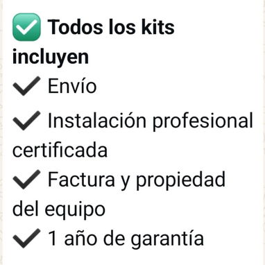 Kit solar - Img 117243645