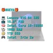 LAPTOP ๐NUEVA๐๐ฆCAJA, Lenovo V15 G4 IRU (83A100ECUS), 15.6" FHD IPS, Intel Core i5-1335U, 16GB RAM, Iris Xe, 1TB SSD - Img 55983143