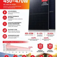 Panel solar bifacial MESSi Solar MS N7S (450–470W) ☀️ - Img 57371477