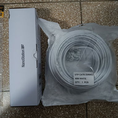 📡 Ubiquiti NanoStation M2 + 40m Cable CAT6 | Kit Completo Nuevo 📶 - Img 123726386