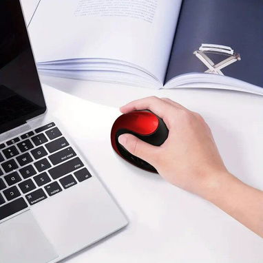 🖱💜 Mouse Ergonómico Vertical Inalámbrico – Recargable & Estilizado - Img 102146766