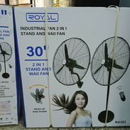 Ventilador industrial 2 en 1 ROYAL - 3 velocidades - 160 W - Img 56014304