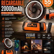 Vendo Ventilador Recargable 20000mh - Img 56371420