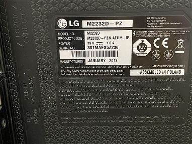 TV y Monitor LG M2232D de 22 pulgadas con función PiP. - Img main-image-44283713