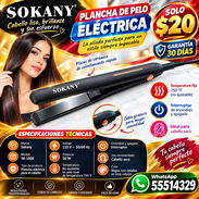 PLANCHA DE CABELLO SOKANY, FACTURA Y GARANTÍA. VARIEDAD DE ELECTRODOMÉSTICOS, ÚTILES DEL HOGAR, CELULARES, ETC - Img 58200098