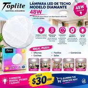 Lámpara LED para Techo Modelo de Diamante 48W - Img 57891206