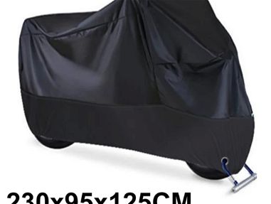 Capa impermeable negra para moto grande talla L yxl - Img main-image-45105168