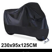 Capa impermeable negra para moto grande talla L yxl - Img 45105168