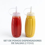 Set de 2 pomos para mostaza y ketchup en 1800 cup - Img 56027204