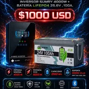 Combos Solares Inversor + Baterias de 1000 USD P0649-AV004 - Img 57898735