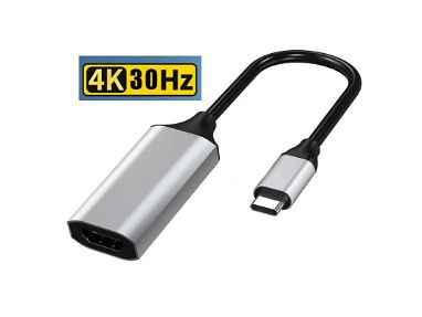 ⭕️ Adaptador HDMI ✅ Tipo C a HDMI Adaptador USB Tipo C a HDMI Gama Alta Adaptador Tipo C NUEVO a Estrenar por Usted - Img main-image