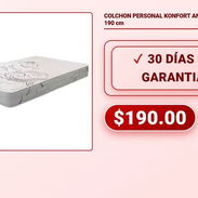 COLCHON PERSONAL KONFORT ANTILLAS 90 x 190 cm . - Img 58305579