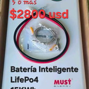 🔋Batería MUST 15.36KWh / 51.2V(300 Ah) para sistemas fotovoltaicos‼️53220916 - Img 58157016