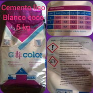 Cemento blanco color coco - Img 45556330