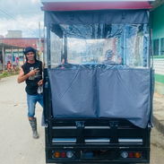 〽️Triciclo MVP 〽️ 💥6 bateria de gel 72por 58 💥Autonomia de 120 kilometros por carga 💥Motor de 1200 wat 💥Capacida - Img 57916294