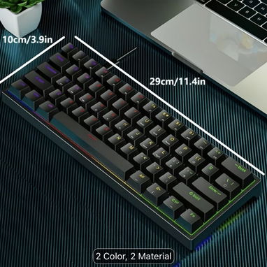 Teclado MECÁNICO GAMER RGB - Img 123049372
